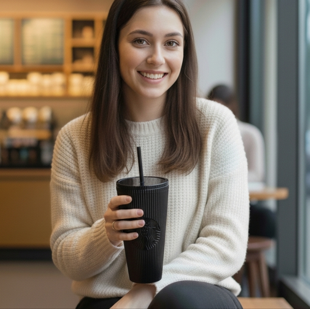 Starbucks Black Tumbler Duo
